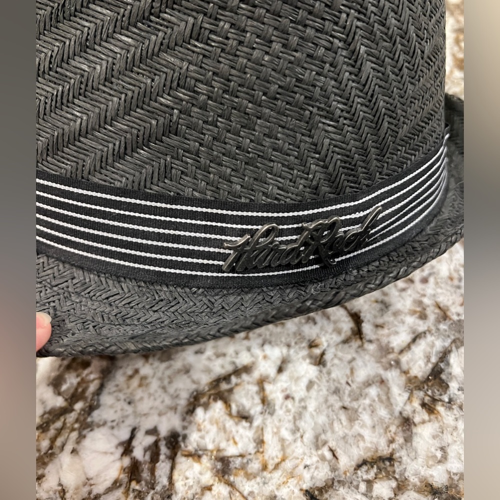 Black Hard Rock fedora wore once